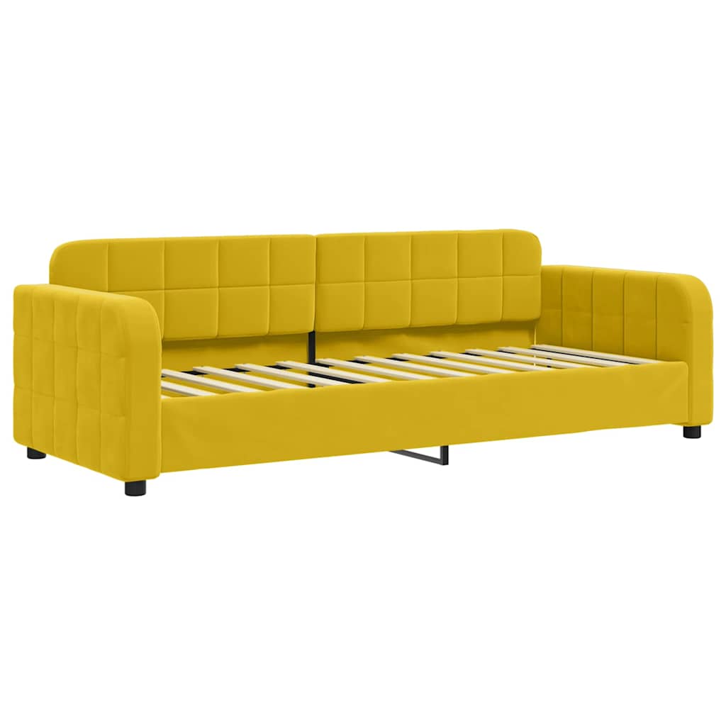 daybed 80x200 cm velour gul
