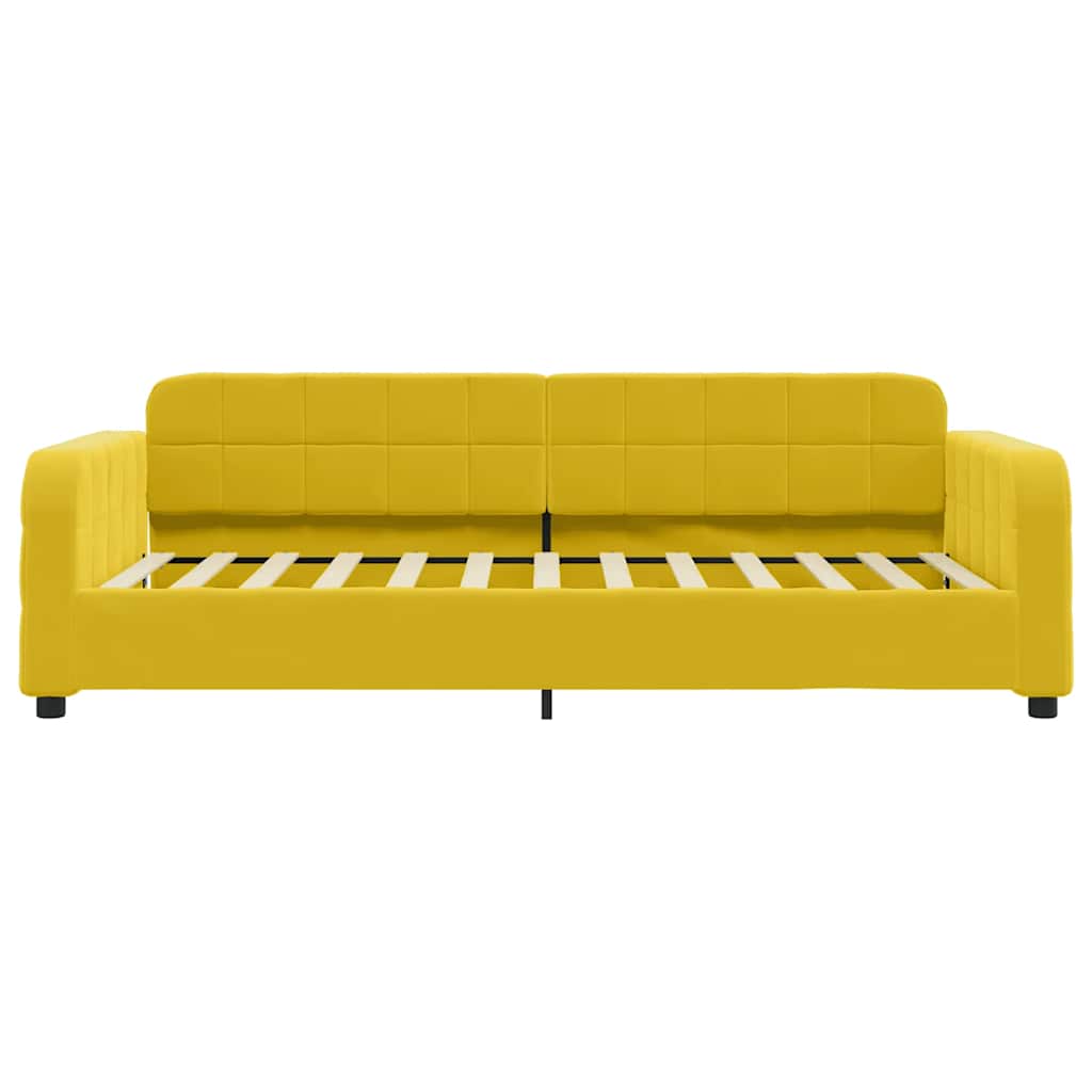 daybed 80x200 cm velour gul