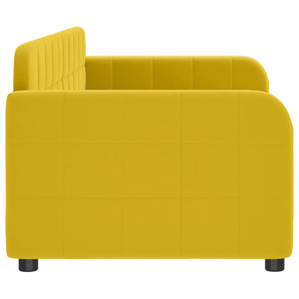 daybed 80x200 cm velour gul