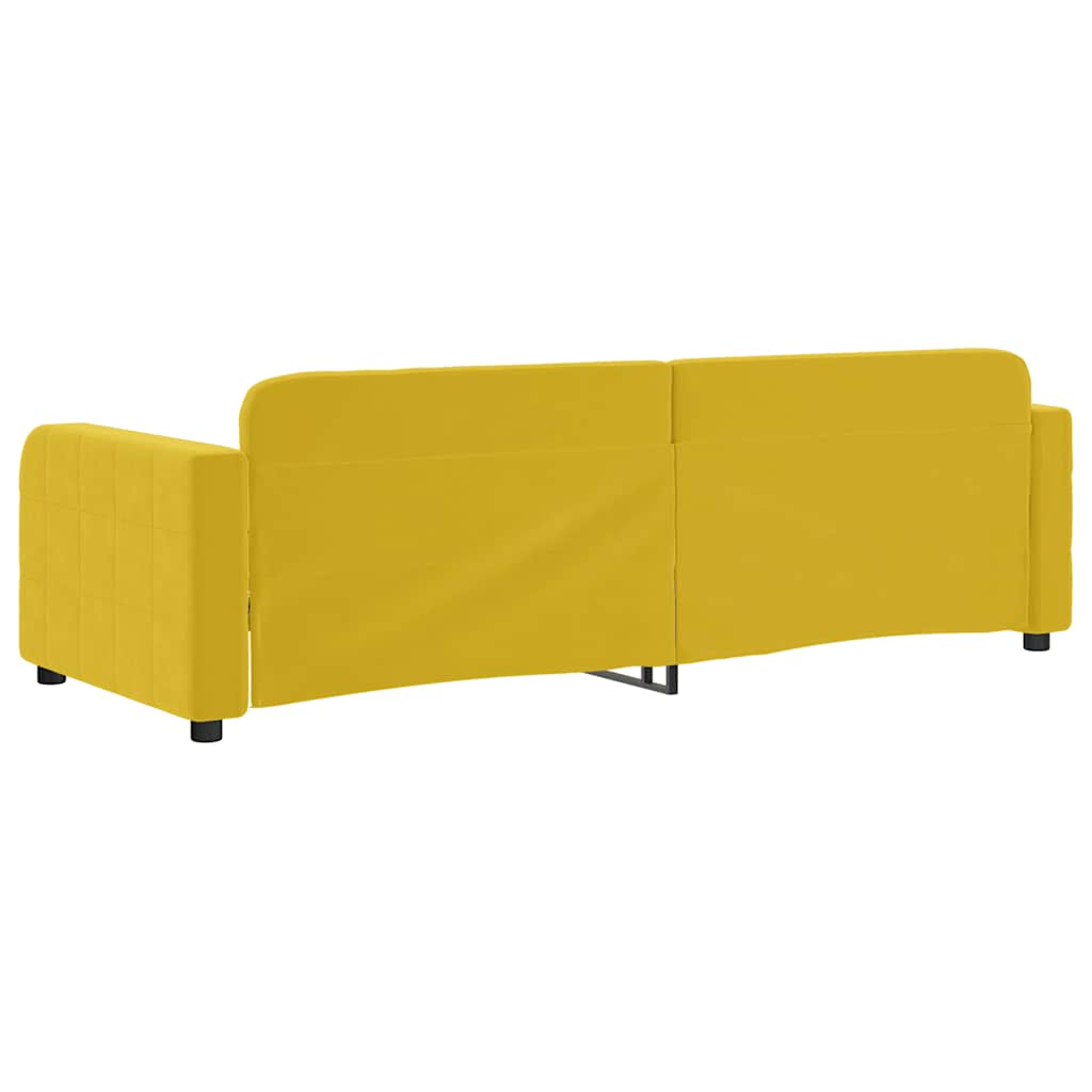 daybed 80x200 cm velour gul