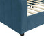 daybed 90x200 cm velour blå
