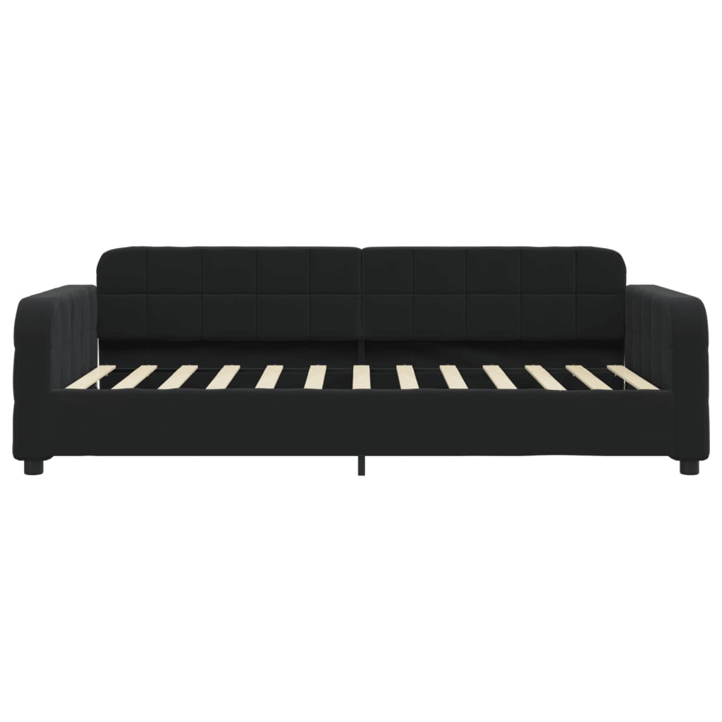 daybed 90x200 cm velour sort