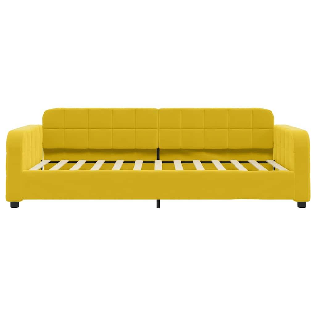 daybed 90x200 cm velour gul