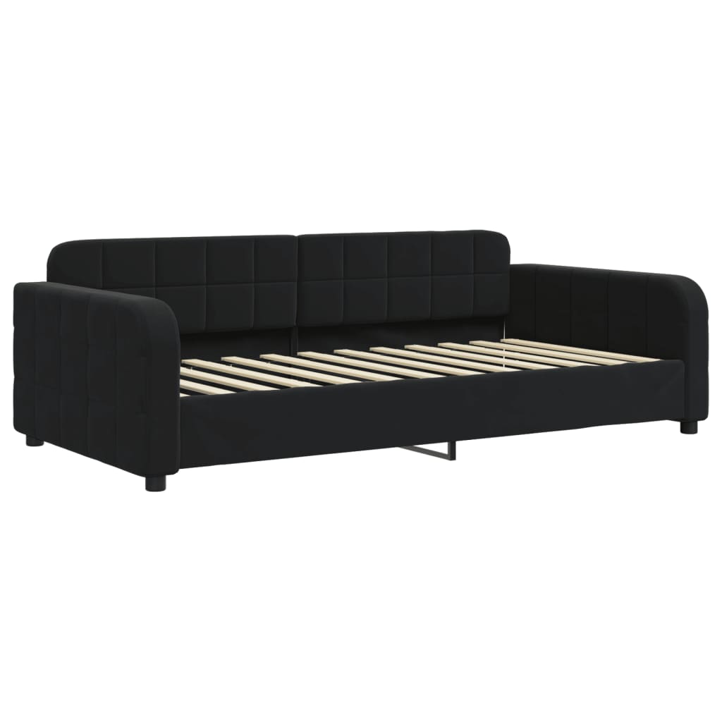 daybed 100x200 cm velour sort