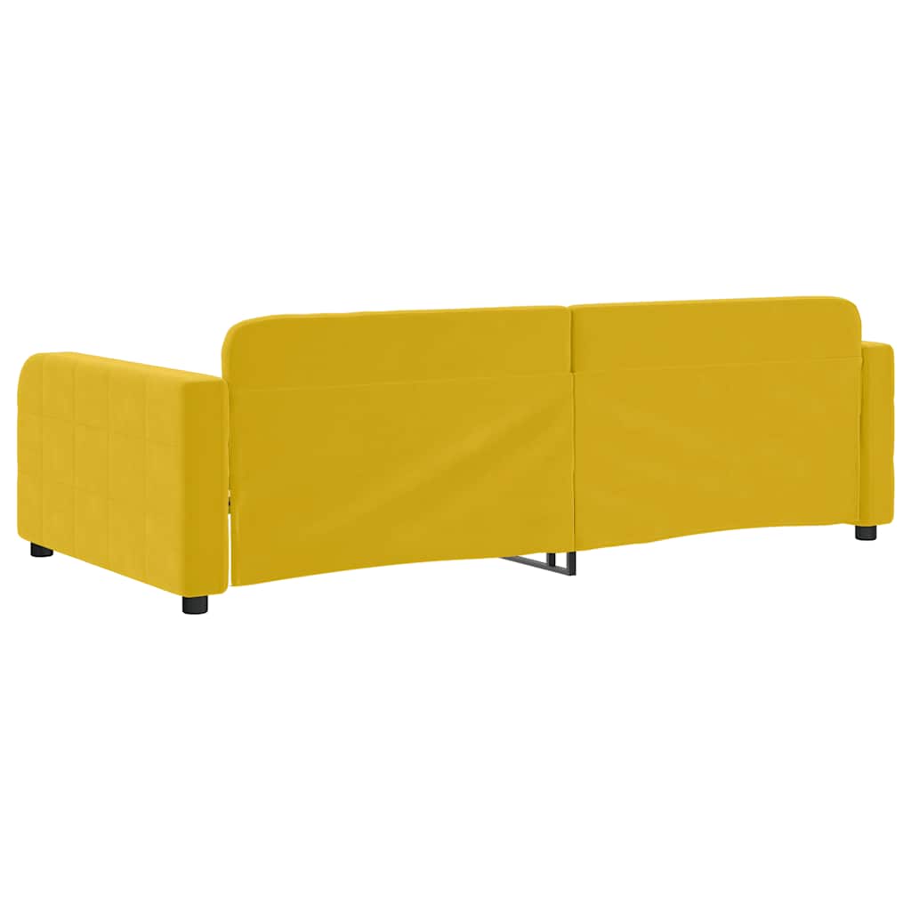 daybed 100x200 cm velour gul