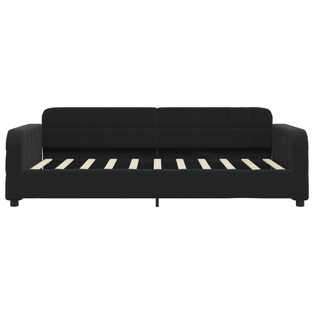 daybed 90x190 cm velour sort