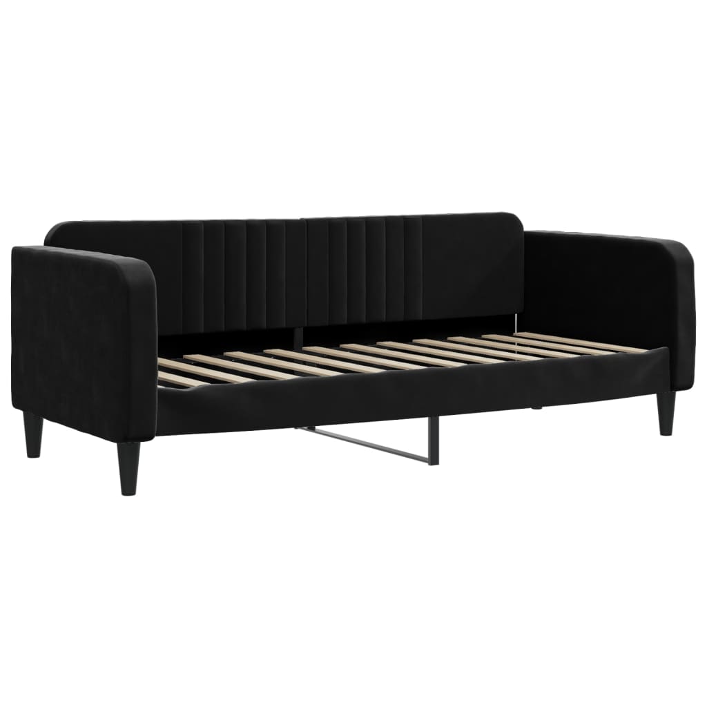 daybed 80x200 cm velour sort