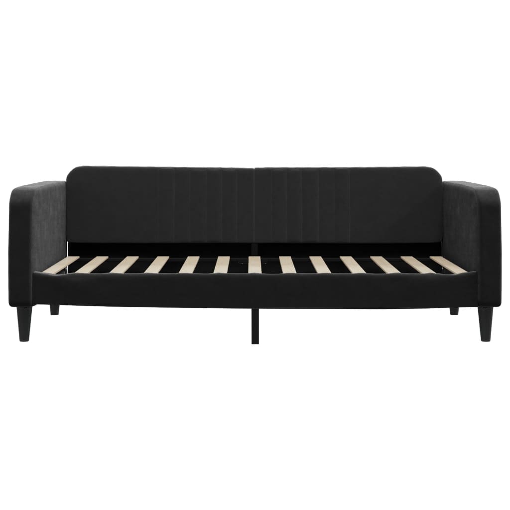 daybed 90x200 cm velour sort