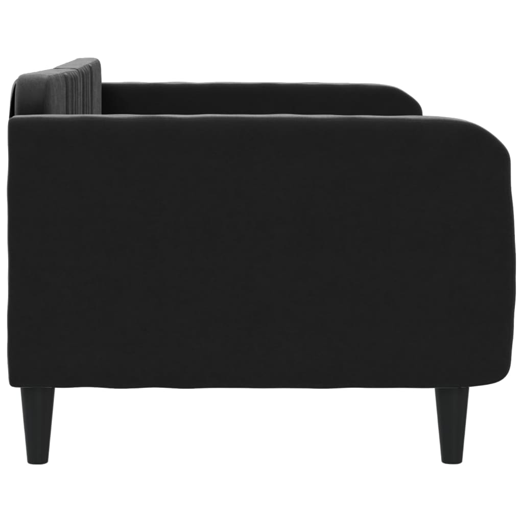 daybed 90x200 cm velour sort