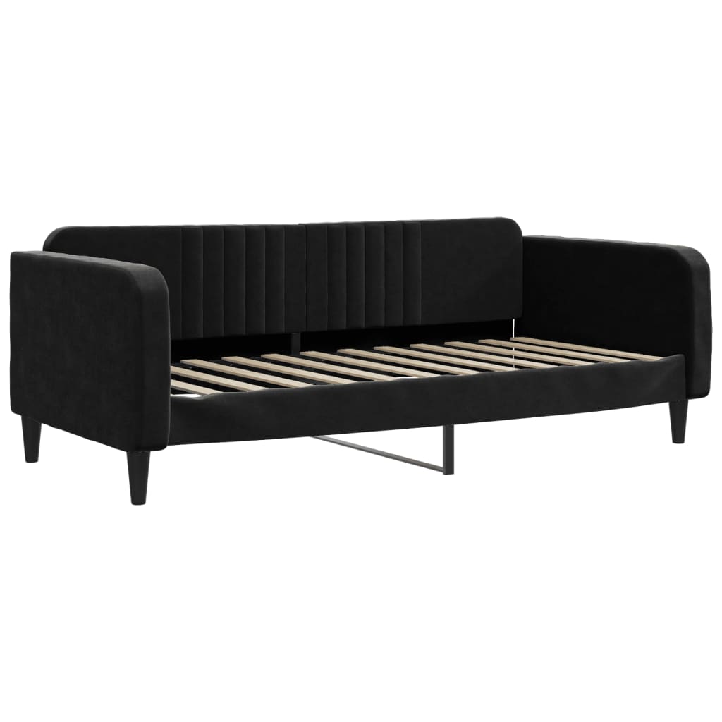 daybed 100x200 cm velour sort