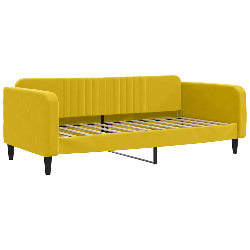 daybed 100x200 cm velour gul