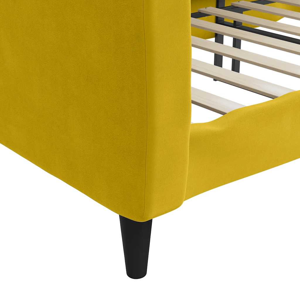 daybed 100x200 cm velour gul