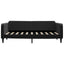 daybed 90x190 cm velour sort