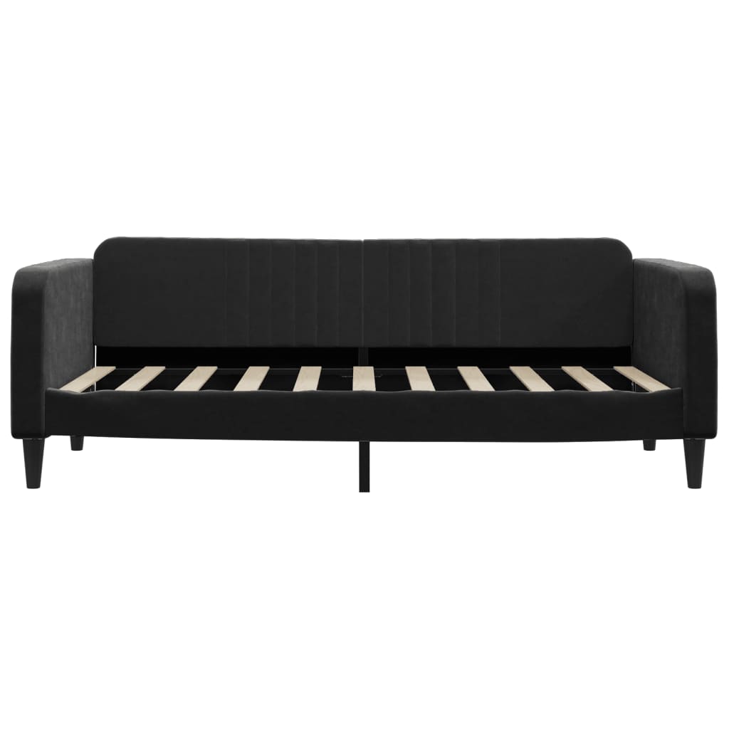 daybed 90x190 cm velour sort