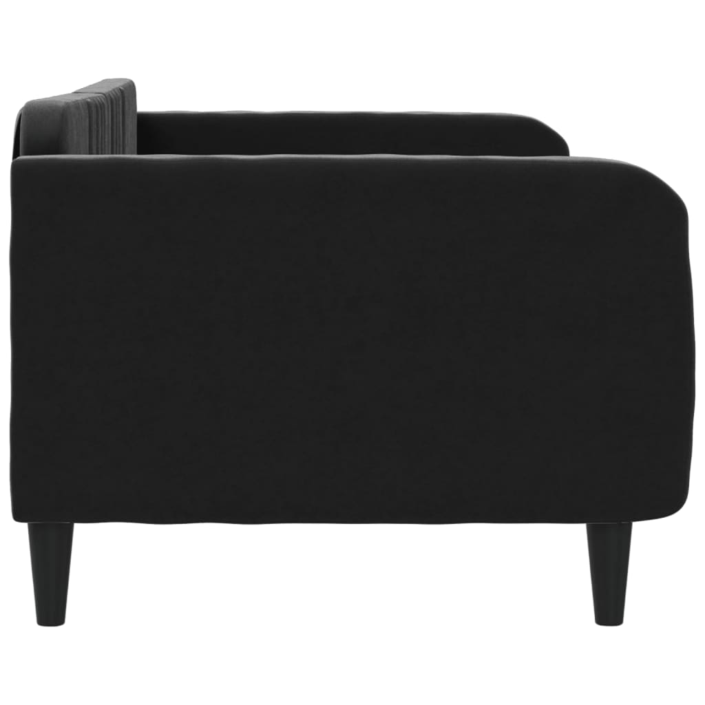 daybed 90x190 cm velour sort