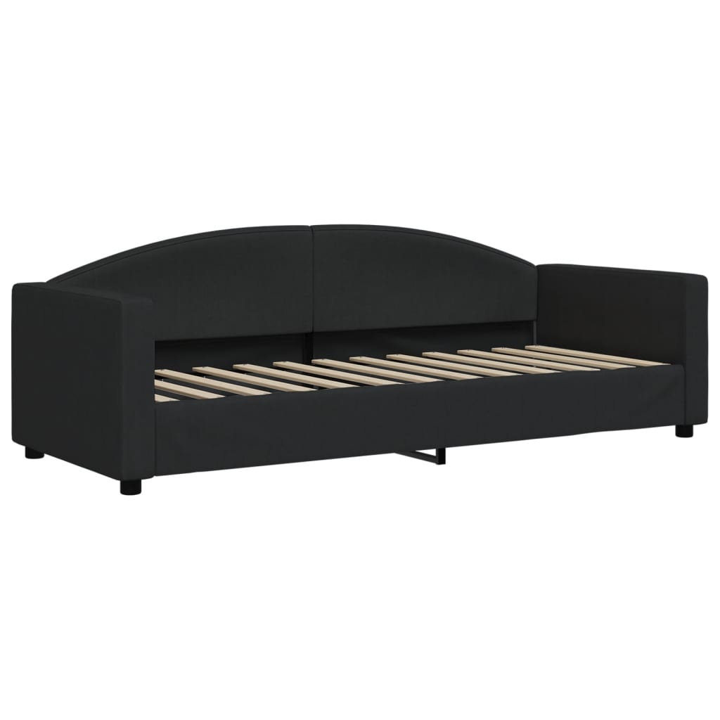 daybed 80x200 cm stof sort