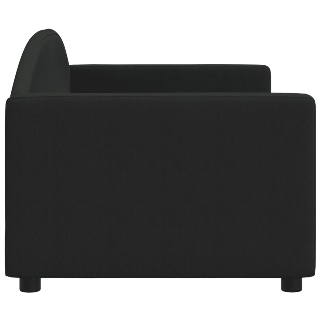 daybed 80x200 cm stof sort