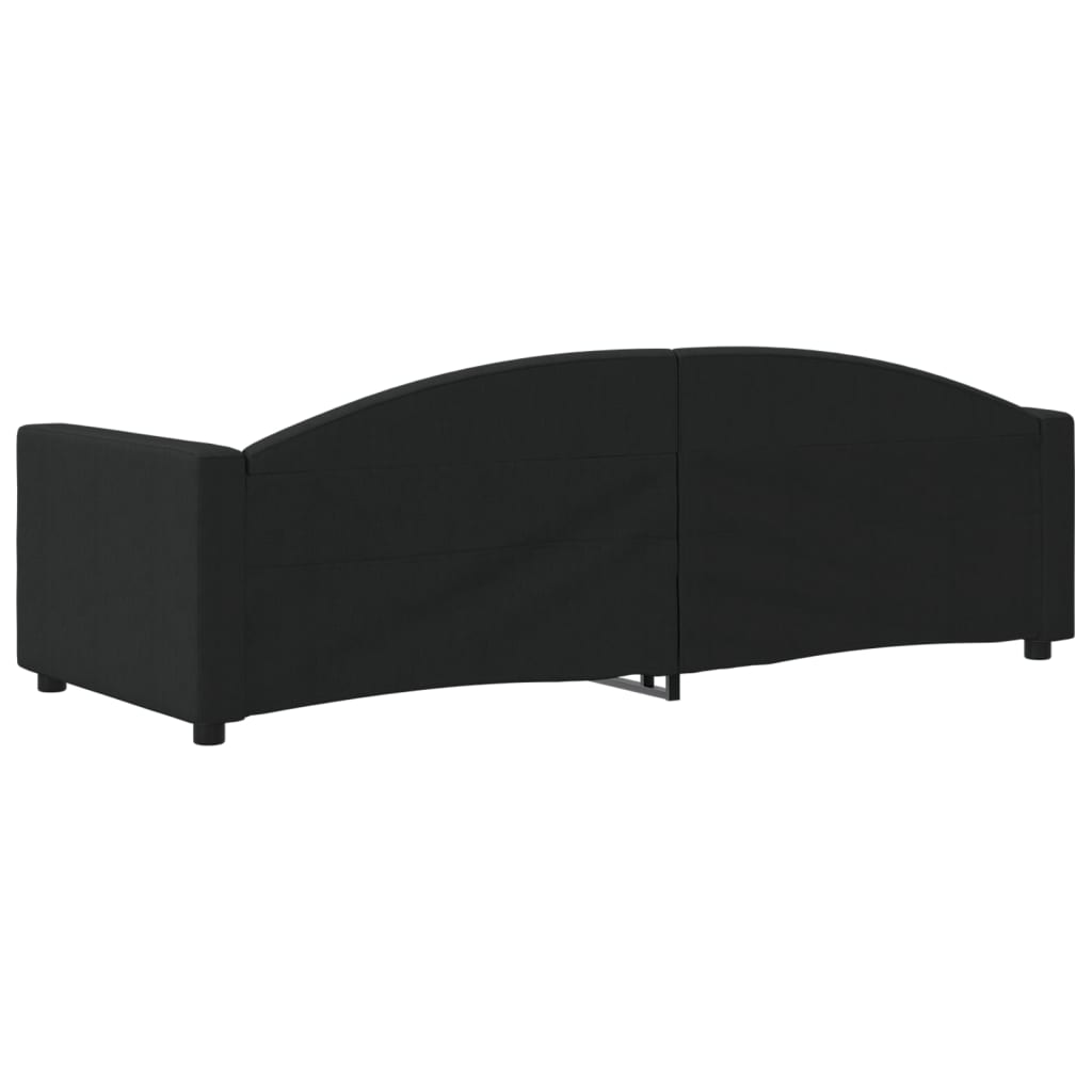 daybed 80x200 cm stof sort