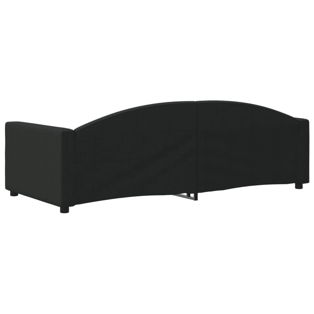 daybed 90x200 cm stof sort