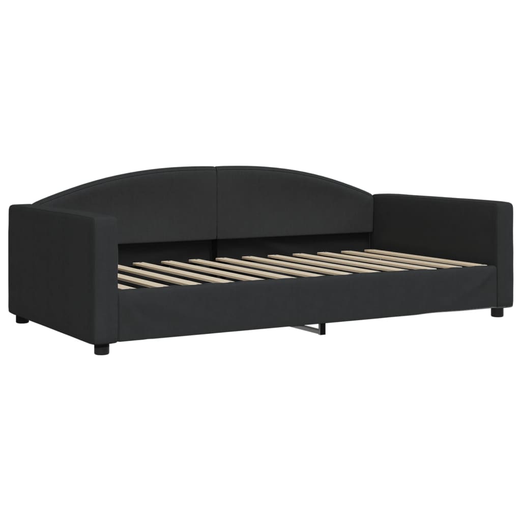 daybed 100x200 cm stof sort
