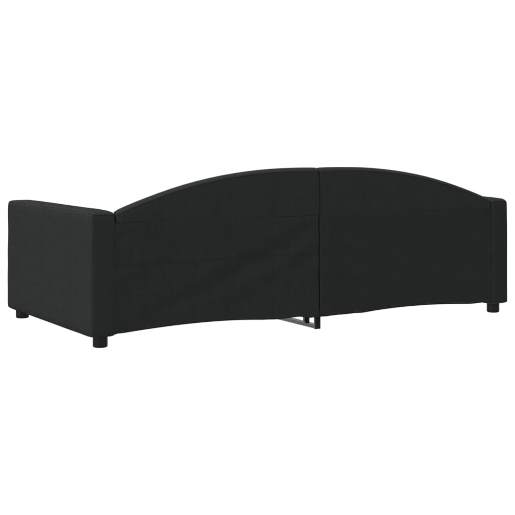 daybed 100x200 cm stof sort