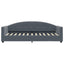 daybed 80x200 cm velour mørkegrå