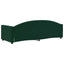 daybed 80x200 cm velour mørkegrøn