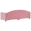 daybed 80x200 cm velour pink