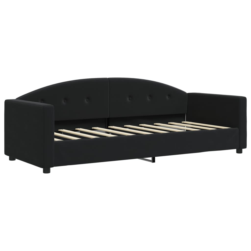 daybed 80x200 cm velour sort