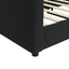 daybed 80x200 cm velour sort