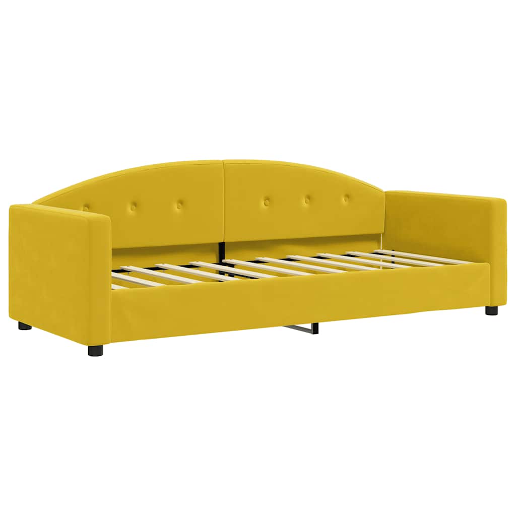 daybed 80x200 cm velour gul
