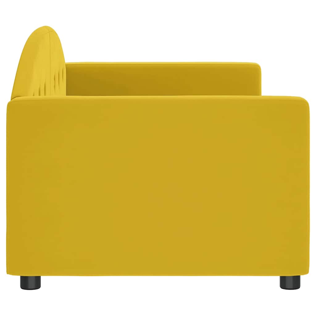daybed 80x200 cm velour gul