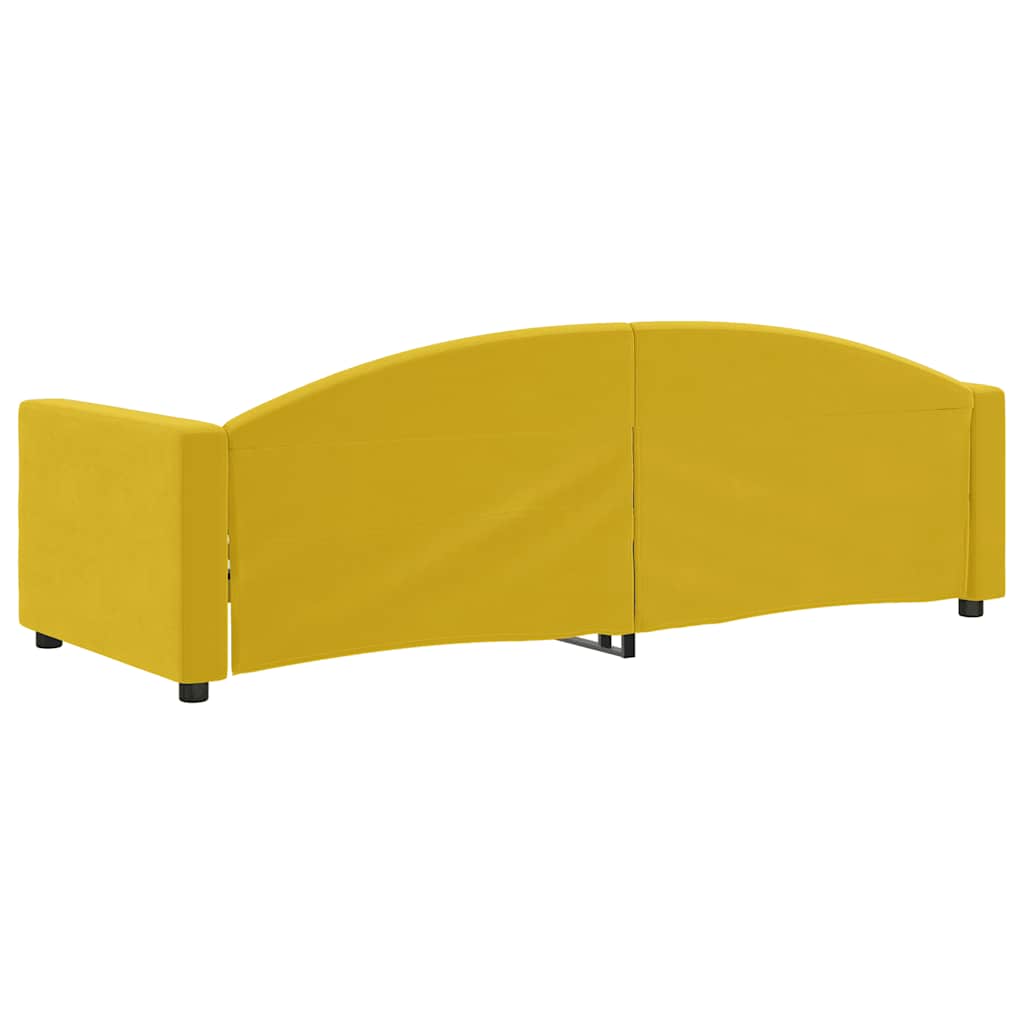 daybed 80x200 cm velour gul