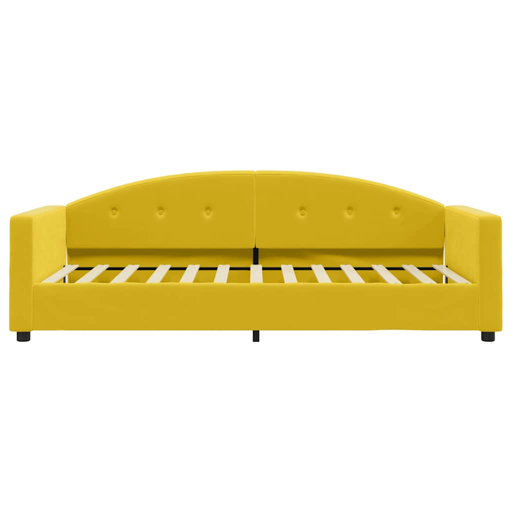 daybed 90x200 cm velour gul