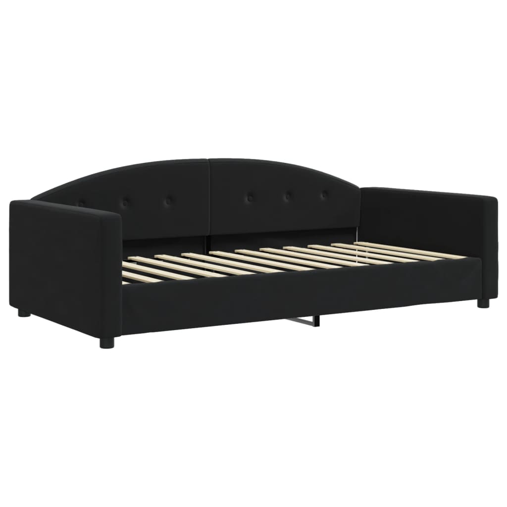 daybed 100x200 cm velour sort