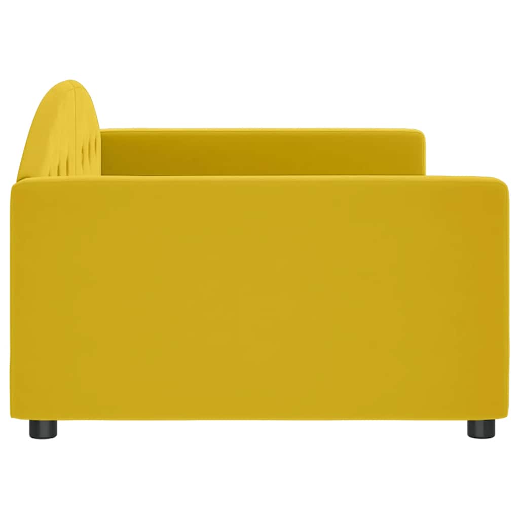 daybed 100x200 cm velour gul