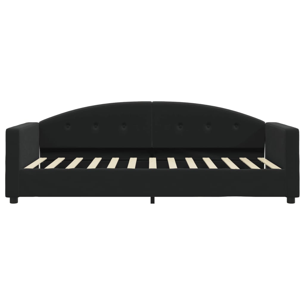 daybed 90x190 cm velour sort