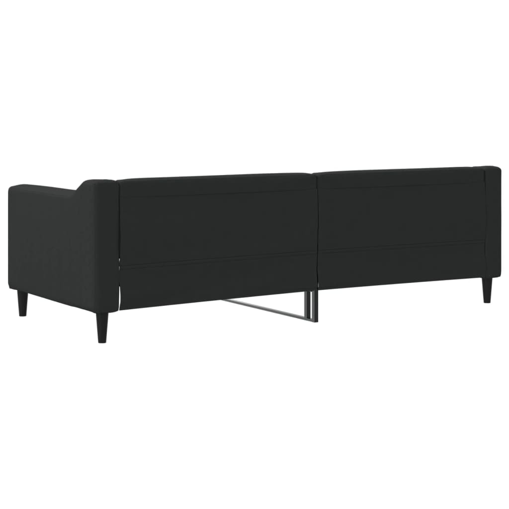 daybed 80x200 cm stof sort