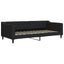 daybed 90x200 cm stof sort