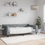 daybed 100x190 cm stof lysegrå