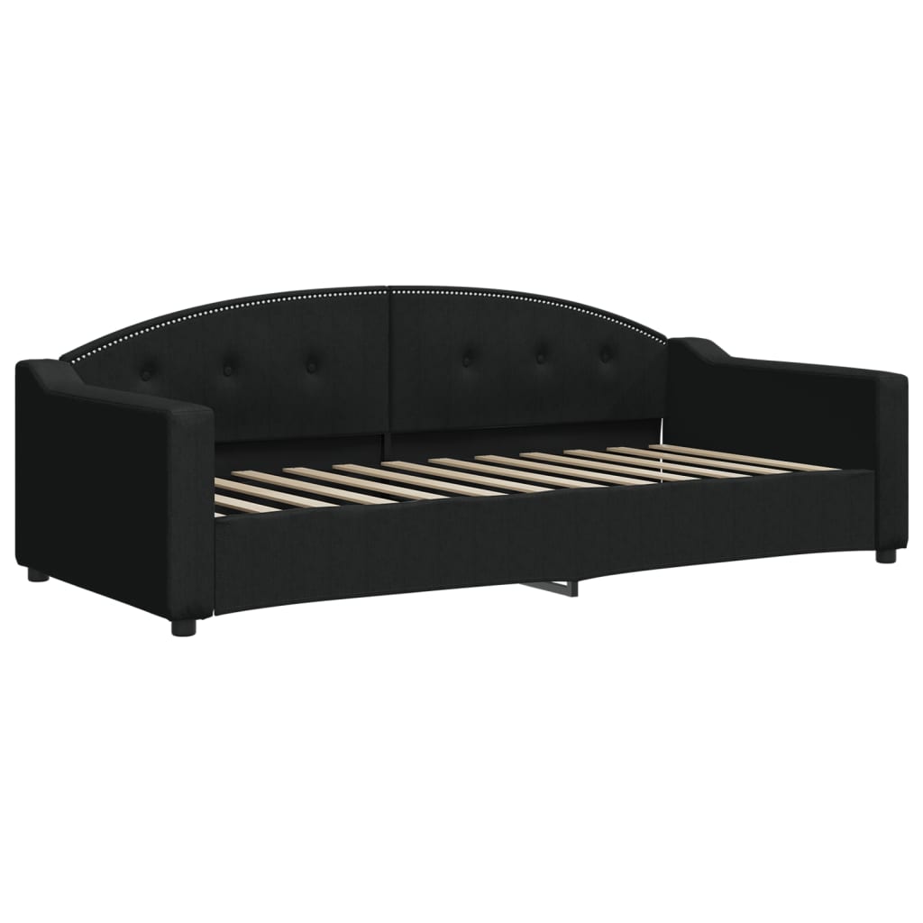 daybed 90x200 cm stof sort