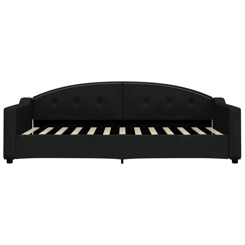 daybed 90x200 cm stof sort