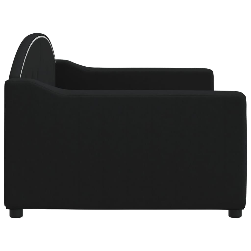 daybed 90x200 cm stof sort