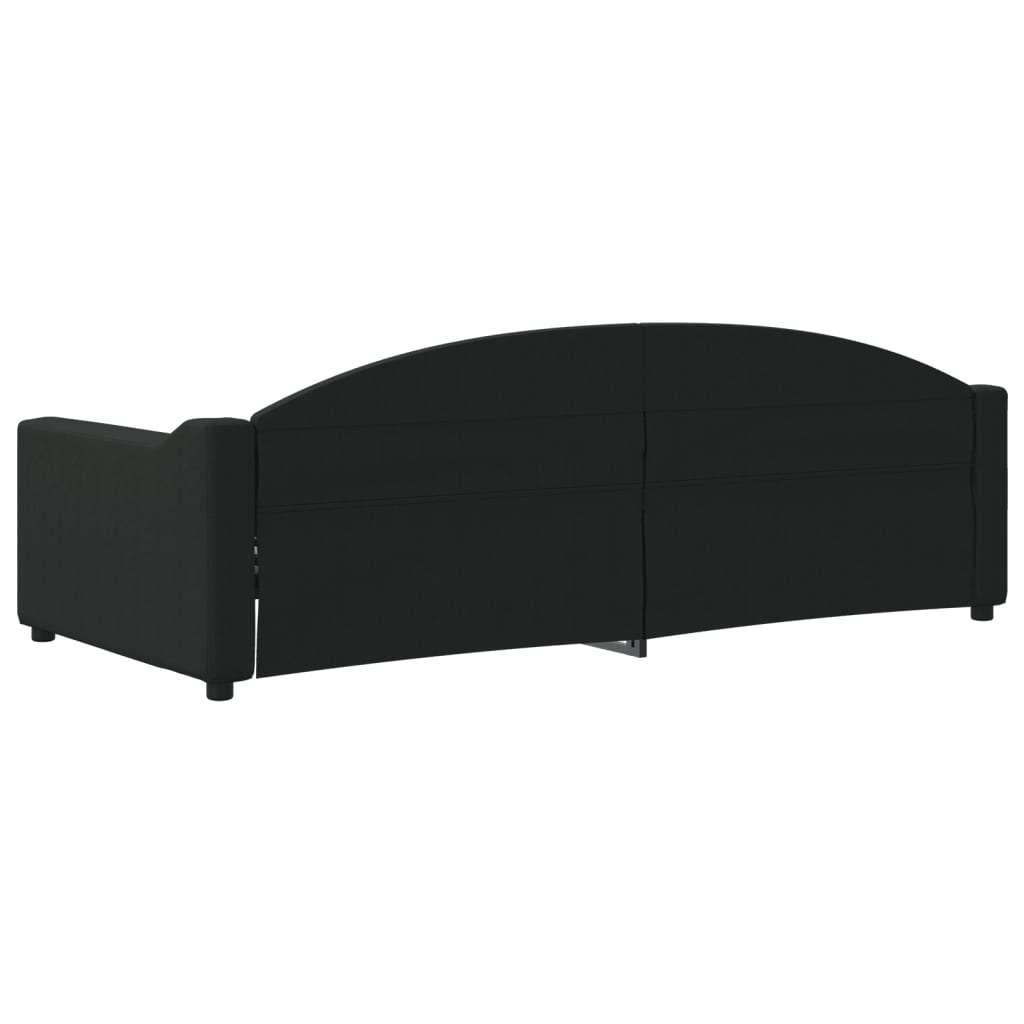 daybed 90x200 cm stof sort