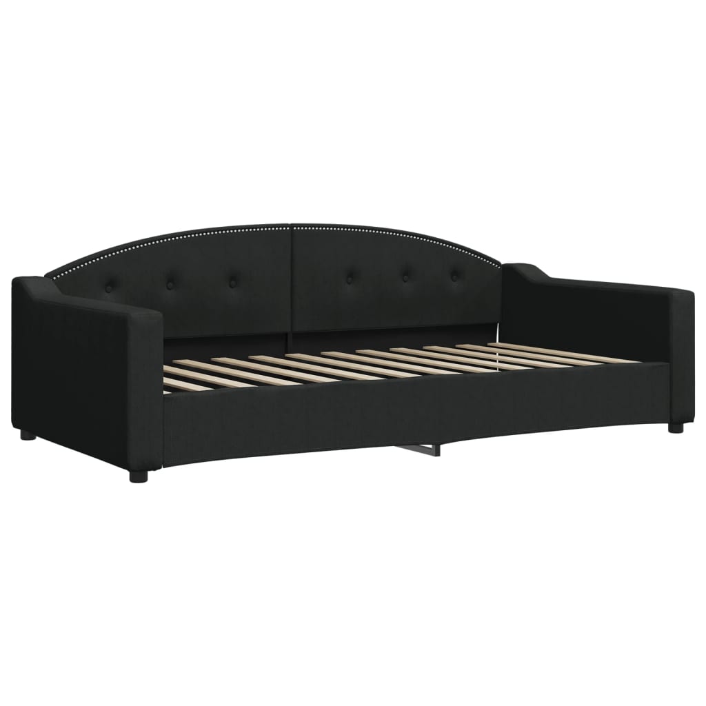 daybed 100x200 cm stof sort
