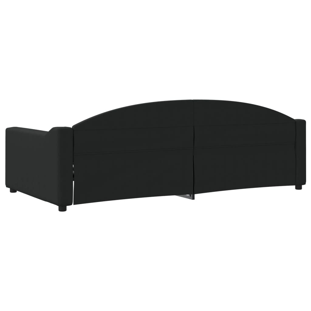 daybed 100x200 cm stof sort
