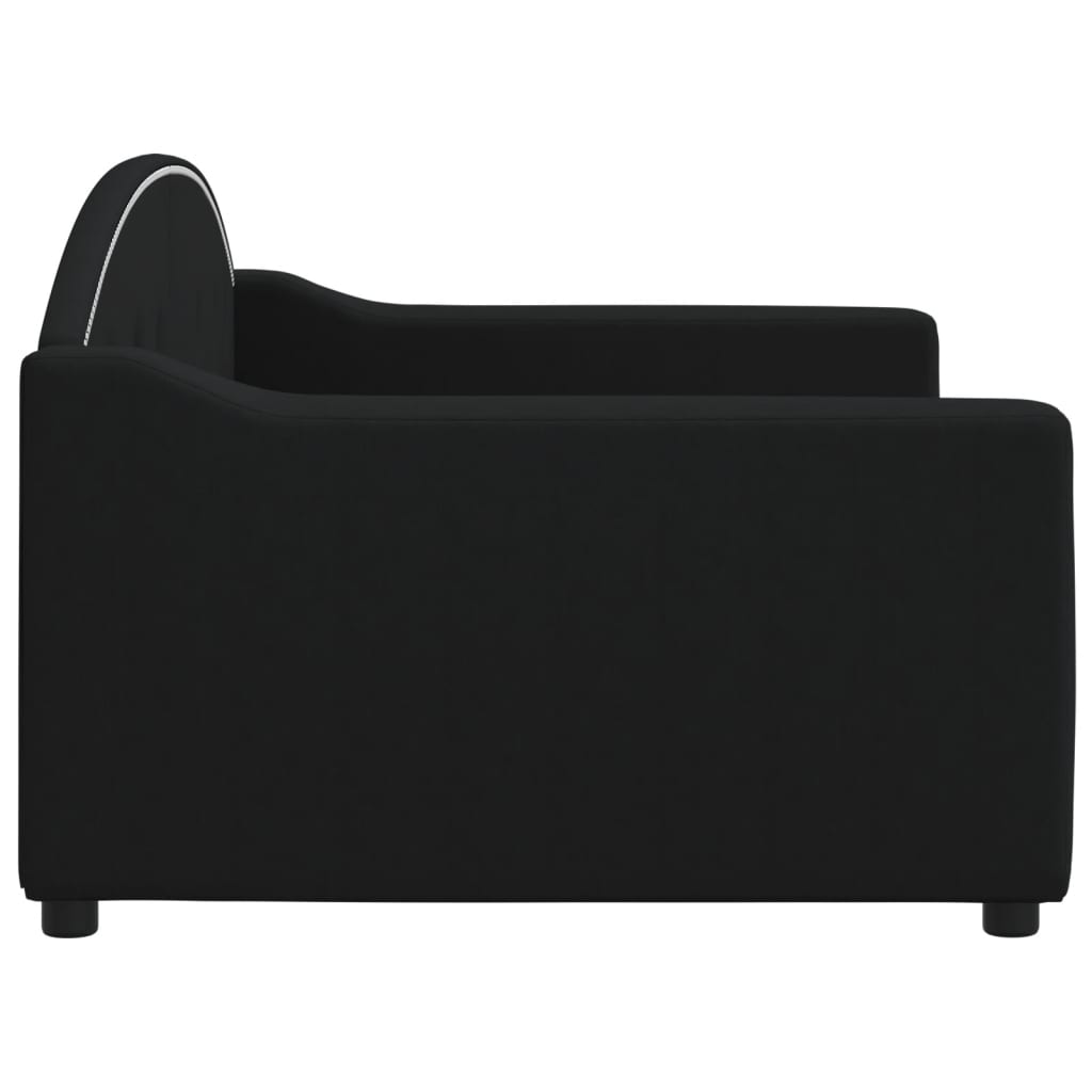 daybed 90x190 cm stof sort