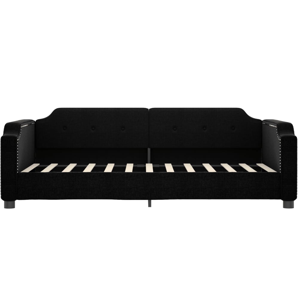 daybed 80x200 cm stof sort