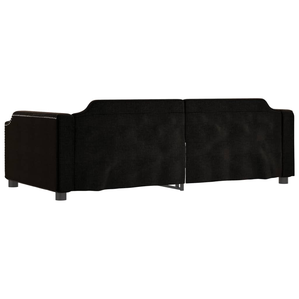 daybed 80x200 cm stof sort