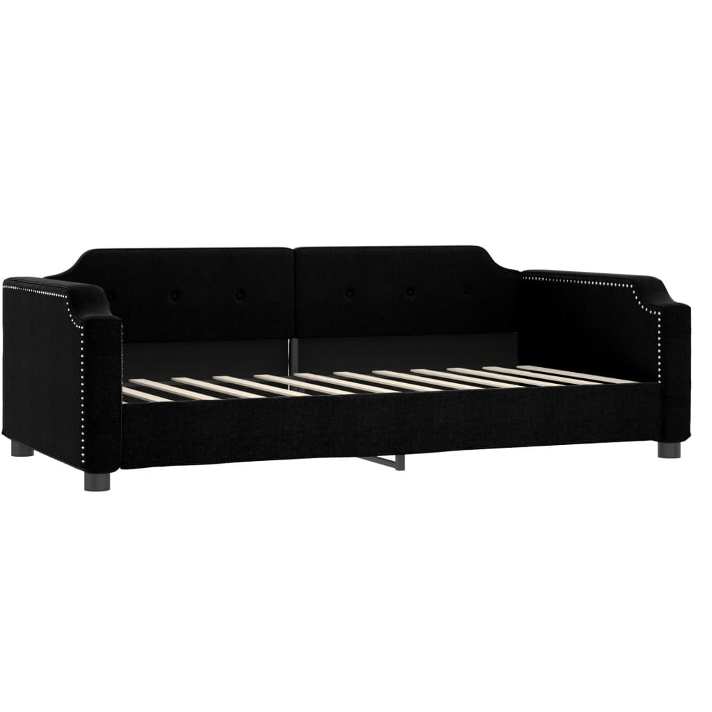 daybed 100x200 cm stof sort